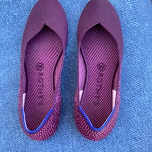 Rothy’s The Flat in a lovely purple. Size 8.5.